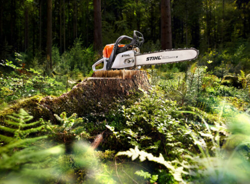 Stihl Print Werbung retouched by Sublime